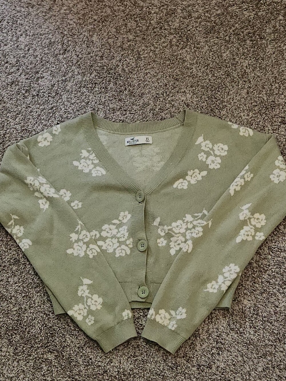 Hollister Floral Cardigan